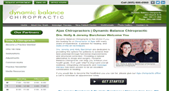 Desktop Screenshot of ajaxchiropractor.com
